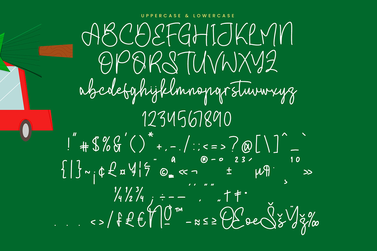 Fluffy Bloom Charming Monoline Han, a Script Font by Integritype Studio (Photo 13 of 15)