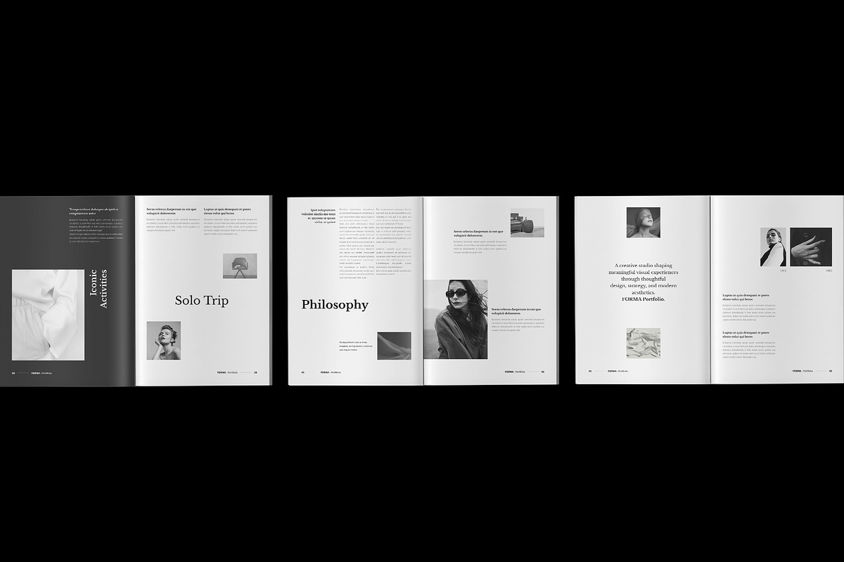 FORMA – Modern Portfolio Brochure, a Brochure Template by TemplateFolio-Shop (Photo 15 of 21)