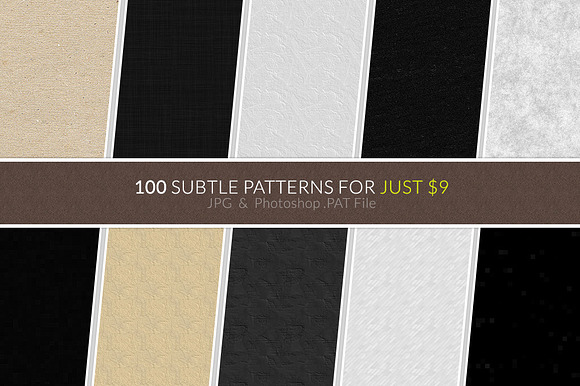 100 Subtle Patterns