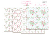 Peony chinoiserie toile cliparts, a Decorative Illustration by TheHappyGiftArt (Thumbnail 9 of 11)