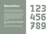 Blackhead Typeface | Font, a Blackletter Font by Headfonts (Thumbnail 3 of 8)