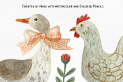 Country Cottage Charm Watercolor, a Decorative Illustration by Anna Druzhkova (Thumbnail 2 of 32)