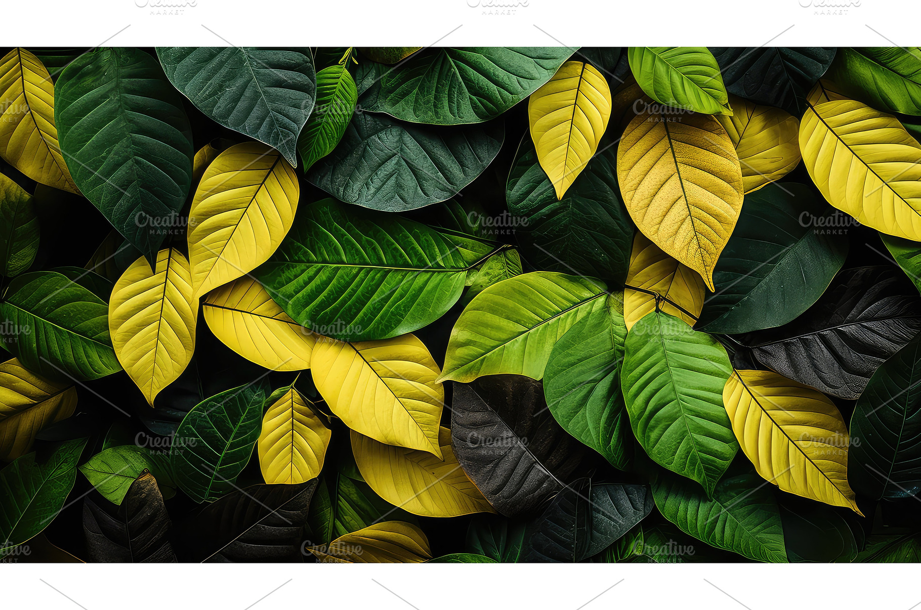 nature leaf summer background ai, a Nature Photo by pikepicture