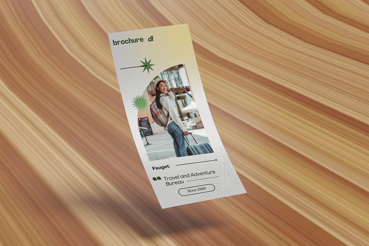 Bifold DL Flyer Mockups, a Brochure Template by kebunmockup (Photo 3 of 5)