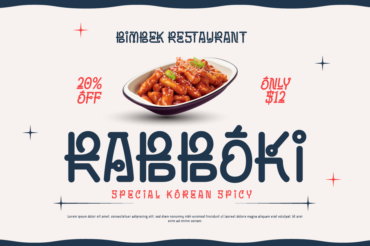 Bimoen - Korean Style Font, a Handwritten Font by twinstd (Photo 6 of 10)