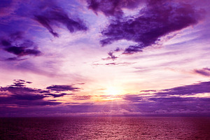 Beauty sunset, a Photo by saiko3p