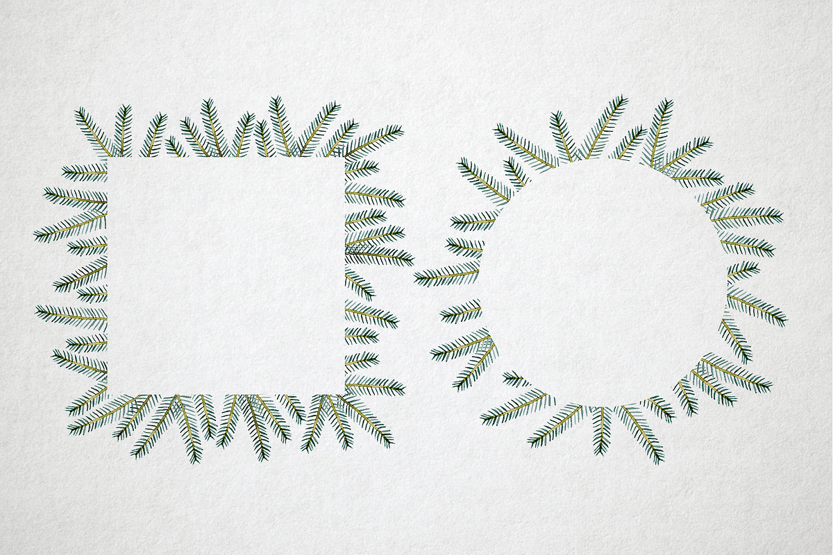 Christmas Set, an Illustration by annasokol_ (Photo 6 of 9)