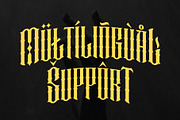 Masberco - Blackletter Style, a Blackletter Font by Arterfak Project (Thumbnail 11 of 12)