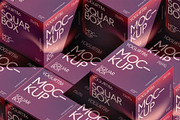 Square Cardboard Box Mock-up, a Packaging Mockup by zippypixelstudio (Thumbnail 7 of 12)
