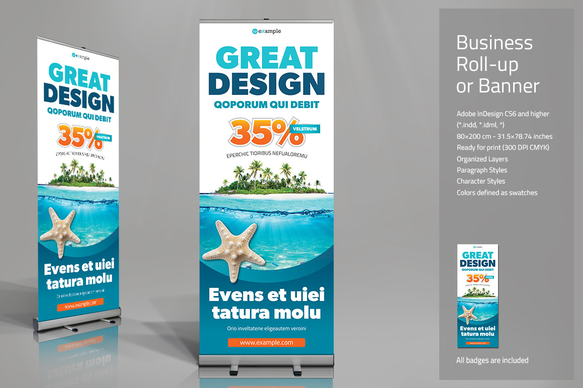 Business Roll-up Template MrTemplater