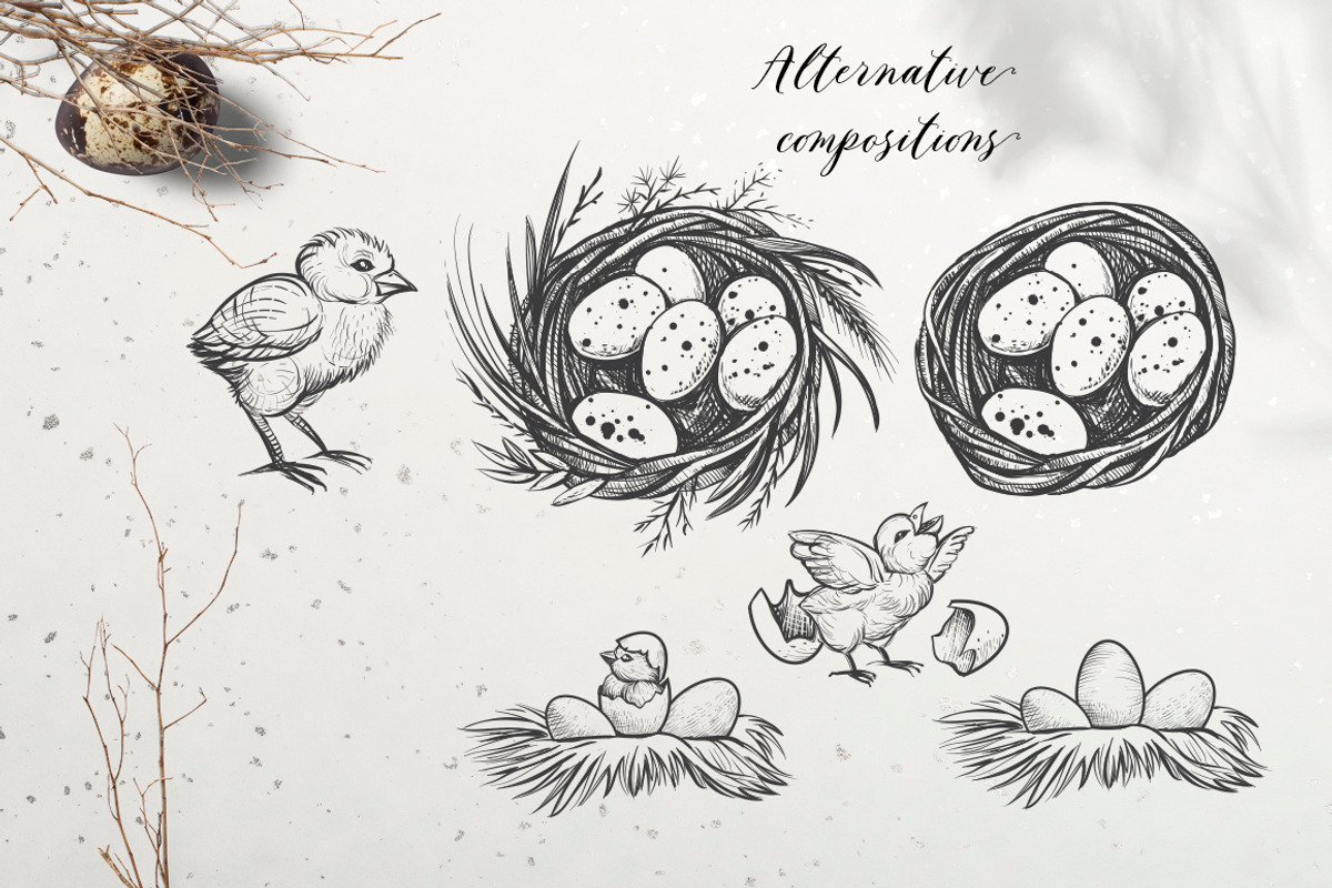 Easter Vintage Bannies, a Decorative Illustration by Aquatinta (Photo 7 of 9)