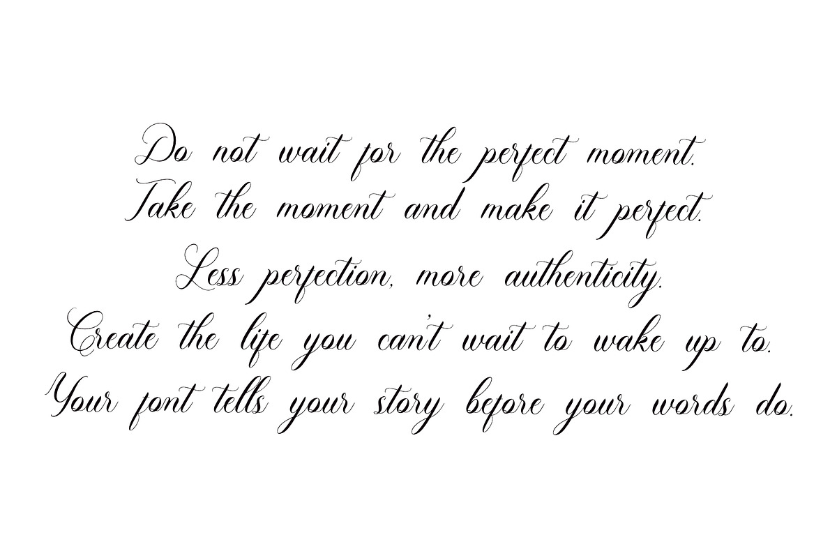 Alorentine Belle, a Script Font by Jackgridden (Photo 10 of 18)