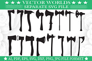 Axe Svg, Work, Wood, Log Svg, an Object Graphic by VectorWorlds (Thumbnail 1 of 3)