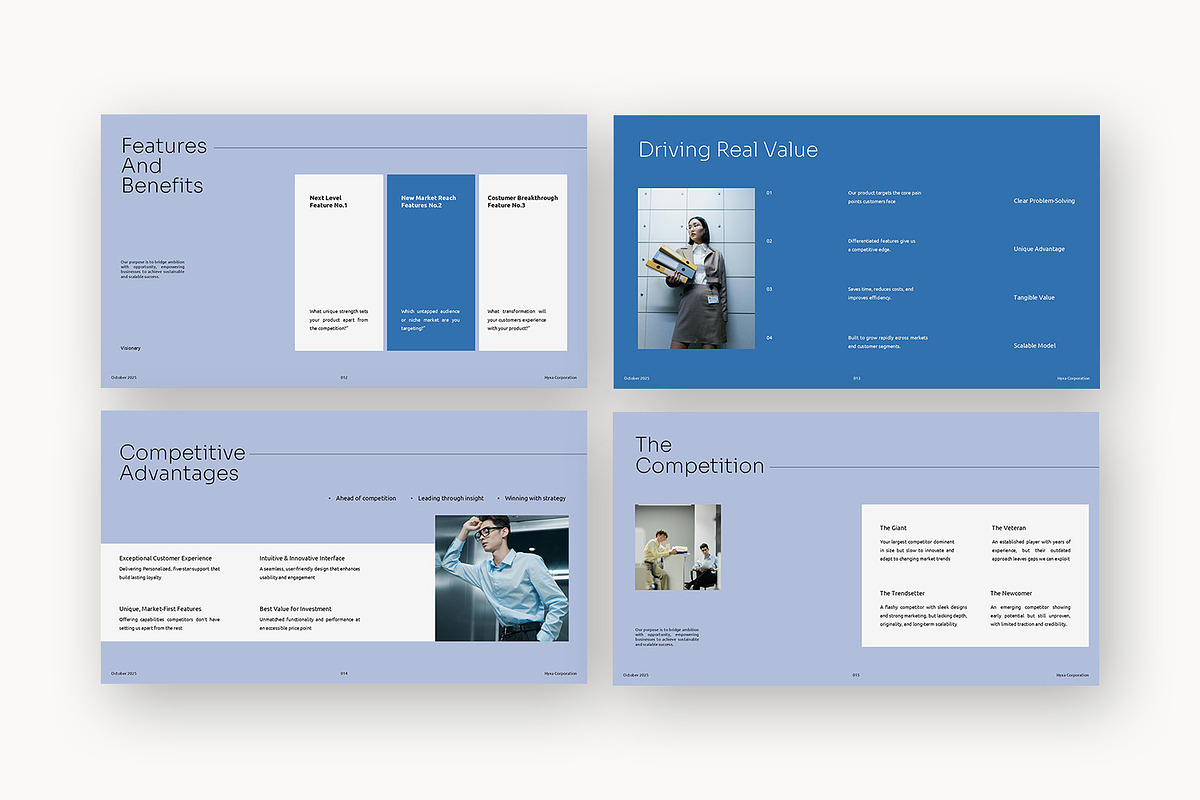 Hyxa : Startup Pitch Google Slides, a Presentation Template by Punkl Camp (Photo 5 of 16)