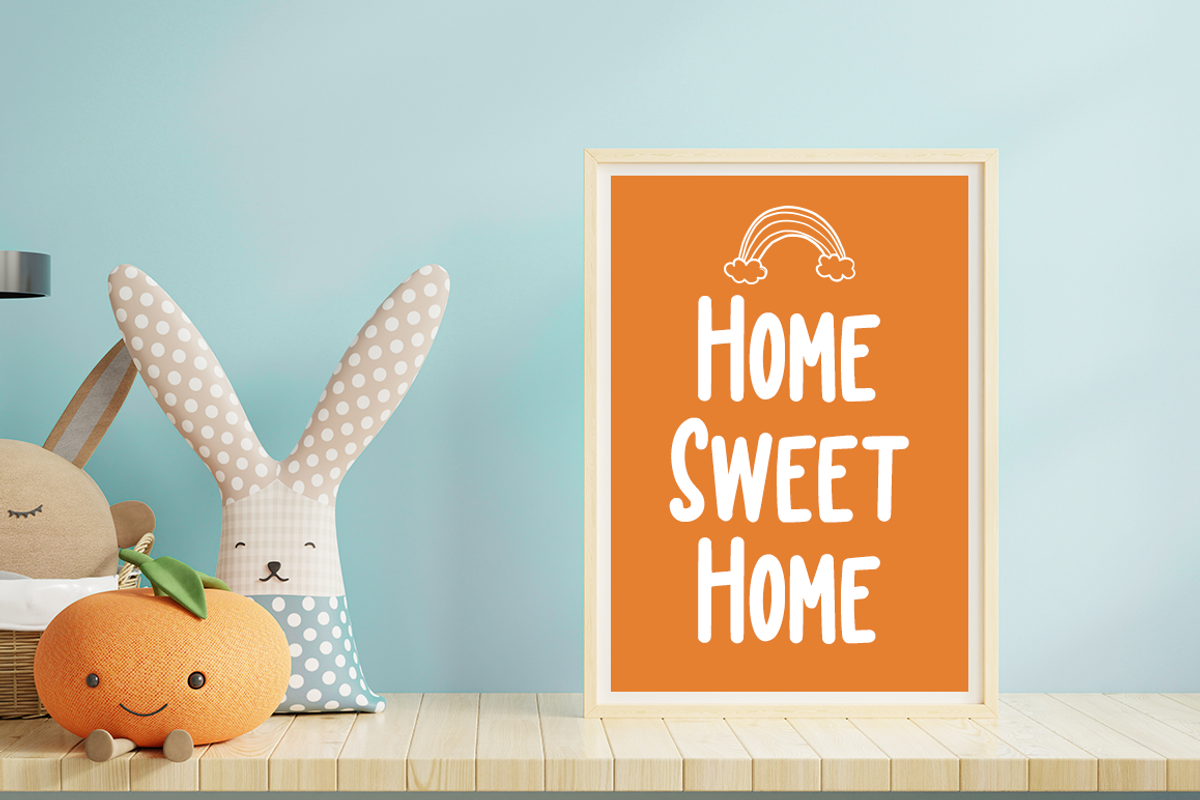 Happy Smile Fun Handwritten Font, a Handwritten Font by Fatmawati (Photo 9 of 12)