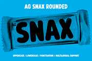 AG SNAX ROUNDED, a Sans Serif Font by Ant Gardner (Thumbnail 1 of 6)