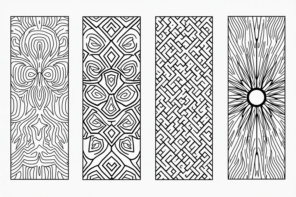 Modern Abstract Panel Bundle, an Illustration by Gfx_Store (Photo 7 of 7)