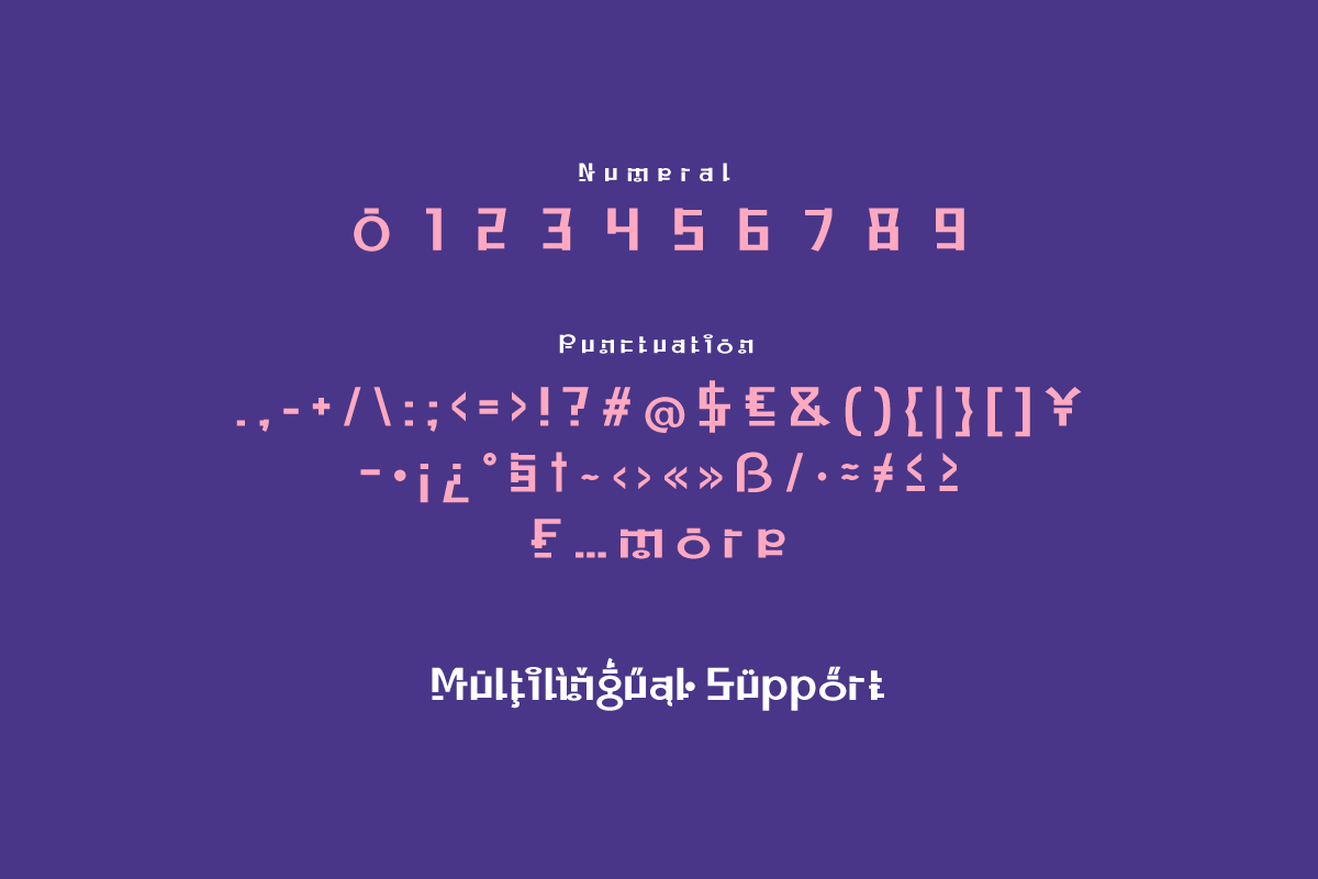 Utonaf - Korean Style Font, a Sans Serif Font by twinstd (Photo 8 of 10)