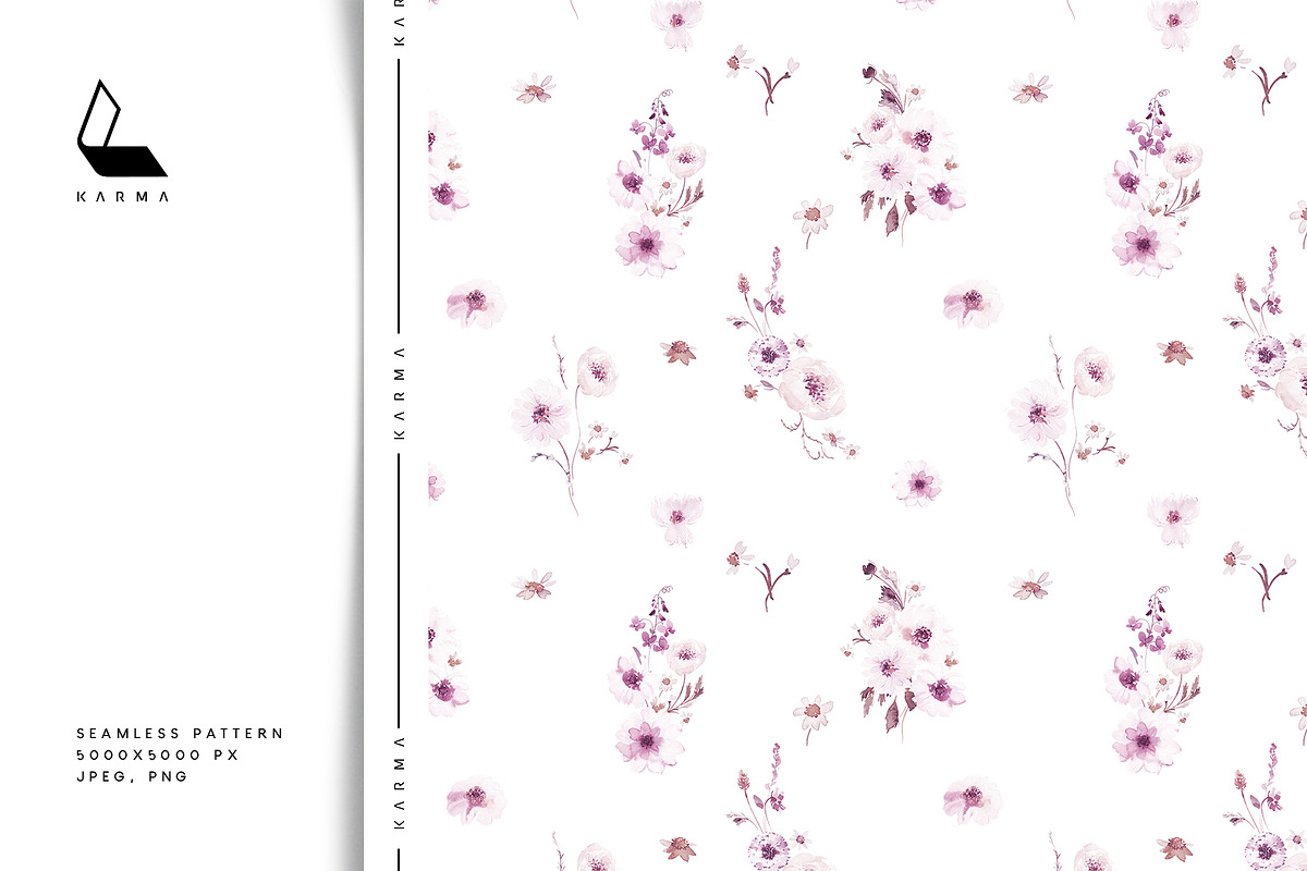 Flora | Watercolor Flower Collection, an Illustration by Karma (Photo 16 of 26)