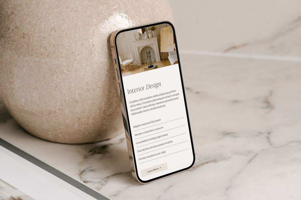 DesignWest: Squarespace 7.1 Template, a Squarespace Template by The Styled Square (Photo 5 of 8)