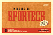 Sportecs - Sport Font, a Serif Font by Snape Design Studio (Thumbnail 1 of 5)