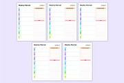 2025 Full Year Dated Planner Canva, a Stationery Template by Mustafiz (Thumbnail 4 of 6)