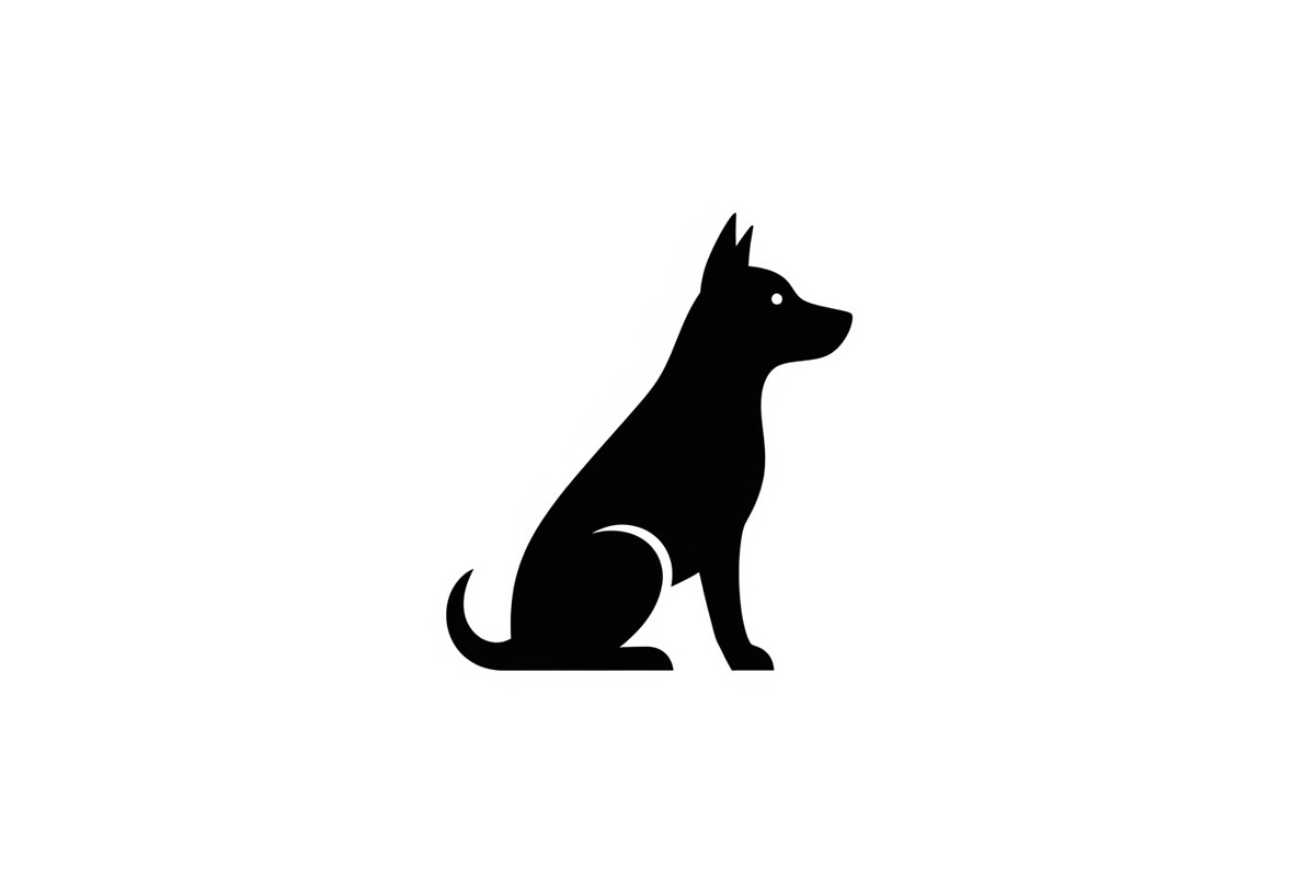 Dog Portrait Silhouette Bundle, an Illustration by jahid234 (Photo 10 of 37)