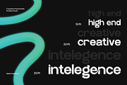 Egiane - Futuristic Display Font, a Sans Serif Font by Pandeka Studio (Thumbnail 2 of 10)