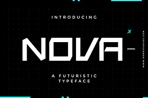 NOVA typeface