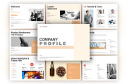 Business Company Profile Template, a Brochure Template by PixelWink (Thumbnail 1 of 3)