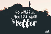 Wild Rustic Fonts and Illustrations, a Script Font by FabledHut (Thumbnail 7 of 8)