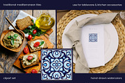 Traditional Mediterranean Tiles SET1, an Object Illustration by ilonitta (Thumbnail 7 of 9)