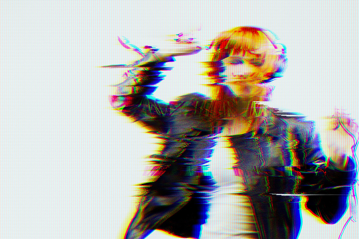 Distorted Glitch Photo Effect, a Layer Style Add-On by DesignerCandies (Photo 3 of 7)