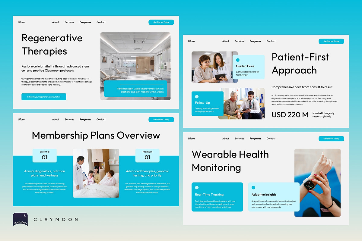 Medical Clinic Pitch Deck, a Presentation Template by Claymoon Lab (Photo 6 of 7)