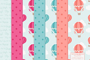 Bohemian Hot Air Balloons & Patterns, an Illustration by Amanda Ilkov (Thumbnail 5 of 5)