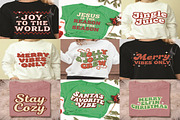 Holiday Xmas Tshirt Quote PNG Bundle, an Object Graphic by EllaMaiyaali (Thumbnail 1 of 7)