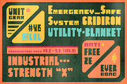 Storage | Utility Type, a Sans Serif Font by Artifact Bazaar (Thumbnail 5 of 7)