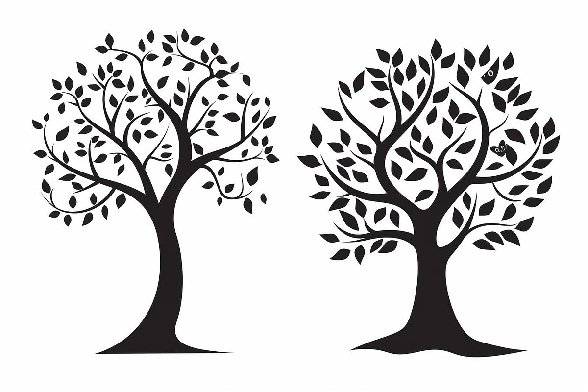 Tree of Life Silhouette Bundle, an Illustration by Designs_River (Photo 7 of 9)