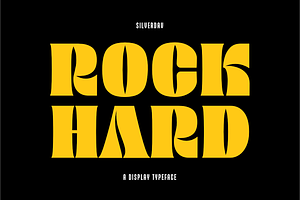 Rockhard - A Display Typeface