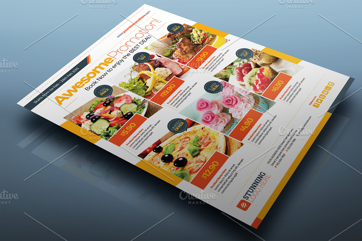 Multipurpose Product Promotion Flyer, a Flyer Template by KitCreativeStudio2 (Photo 4 of 5)