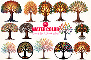 Tree of Life Stained Glass Clipart, an Illustration by CrexoraLab (Thumbnail 5 of 5)