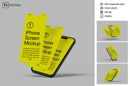 Phone Screen Mockup