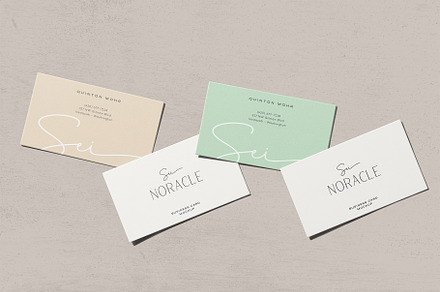 Business Card Mockup, a Product Mockup by GfxFoundry