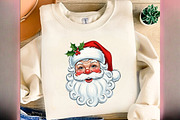 Vintage Santa Sublimation Bundle, an Illustration by SinaCreation (Thumbnail 4 of 7)