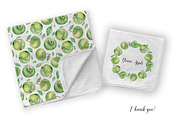 Watercolor Apple Collection, a Food Illustration by MayaNavits (Thumbnail 7 of 7)