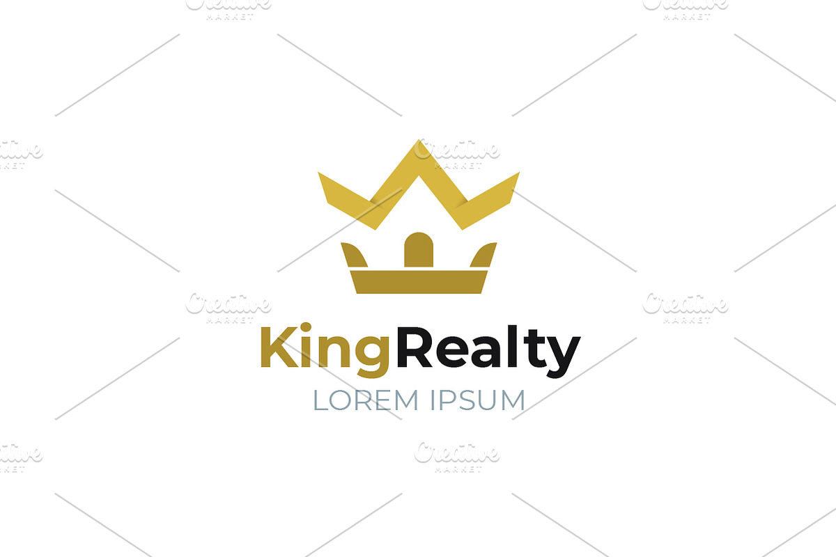 King Crown Real Estate Logo, a Branding & Logo Template by bvcreates (Photo 1 of 6)