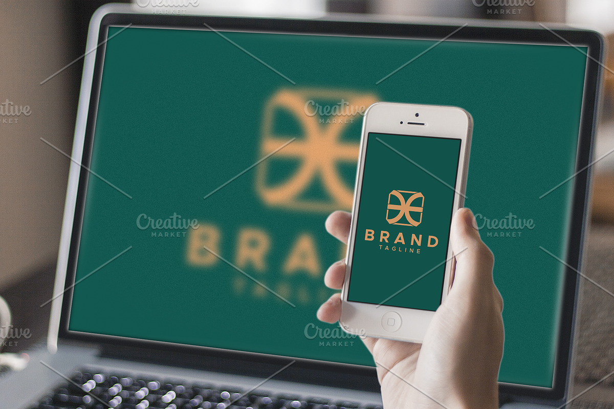 EE letter elegant logo design, a Branding & Logo Template by Amadul11 (Photo 4 of 4)