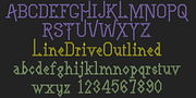 LineDrive, a Slab Serif Font by Ingrimayne Type (Thumbnail 6 of 7)