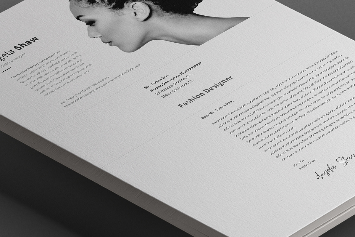Orion Resume Template, a Resume Template by Nina Shaw (Photo 8 of 11)