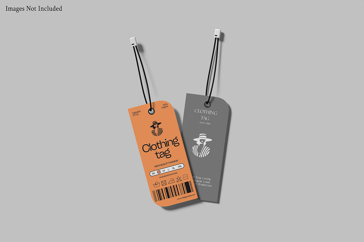 Clothing Tag Mockup, an Advertising Mockup by Bangdastudio (Photo 3 of 11)